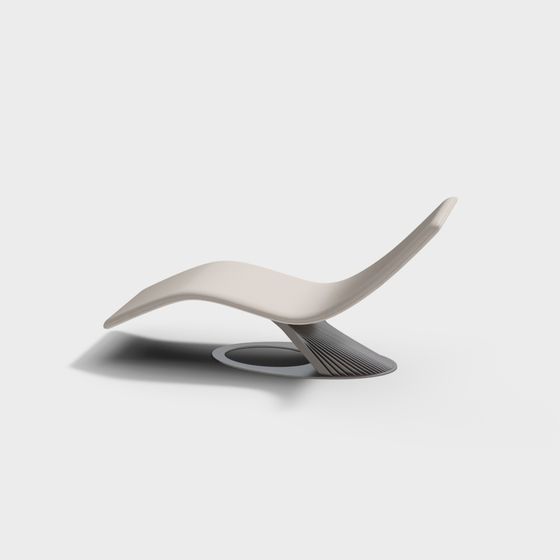 Flowline Lounge Chair 3D model for Creative Projects