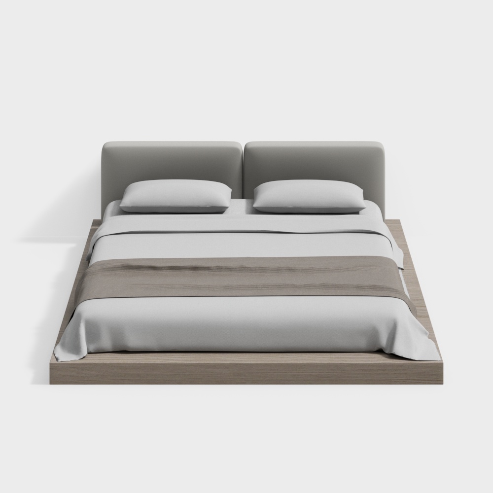 モダンなベッド