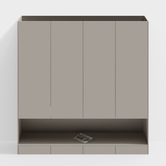 Urban Storage Cabinet 3D model