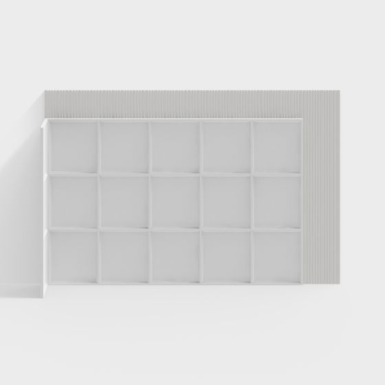 City Window 3D model in Modern Minimalist Style