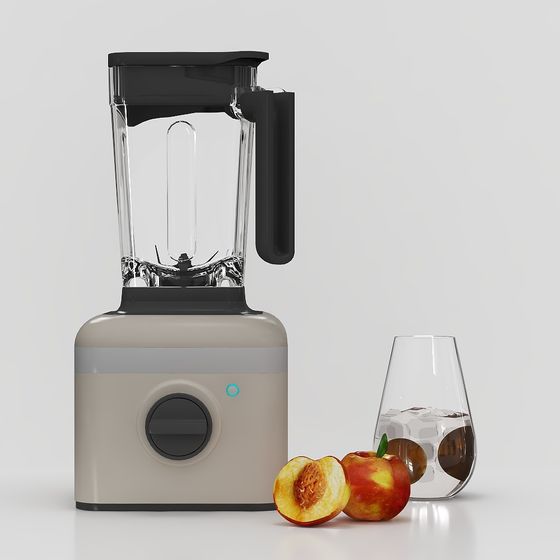 Sleek Modern Blender 3D Model