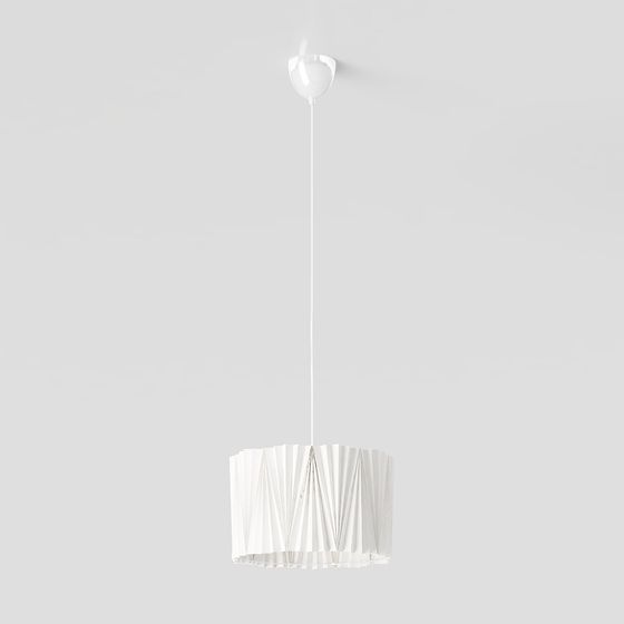 Stylish Low-Poly Chandelier 3D model for Contemporary Spaces