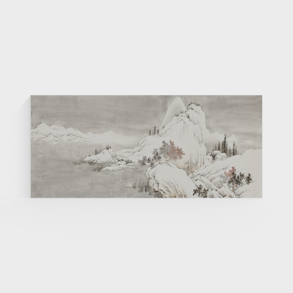 Snowy Mountains 3D model