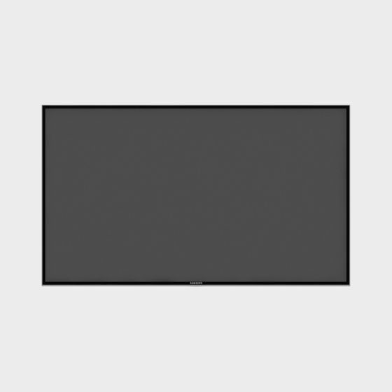 High-Definition TV 3D Model for Modern Projects