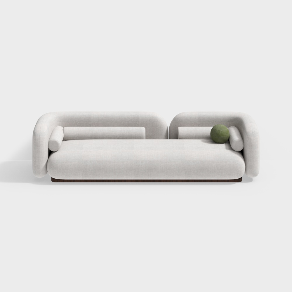 Modern Three-Seater Sofa