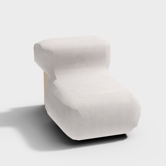 Cloud Chair 3D model for Modern Interiors