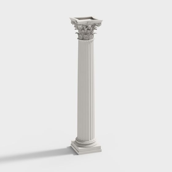 Classic Roman Column 3D model