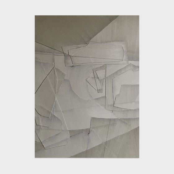 Abstract Geometric 3D Model - Low Poly Design