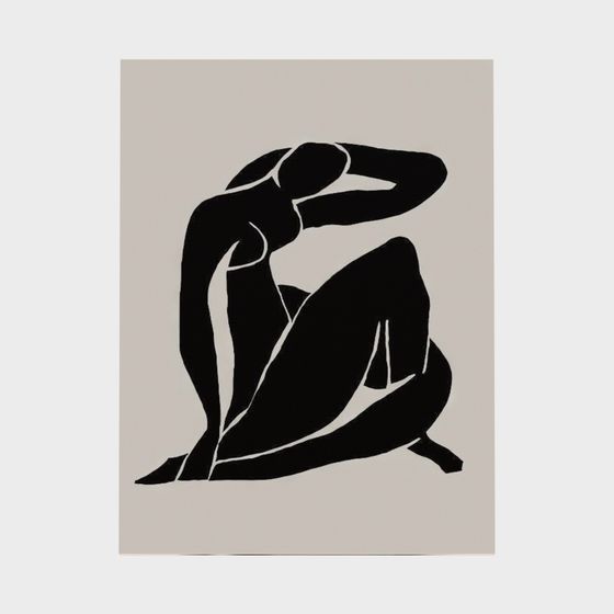 Contemplative Figure 3D model