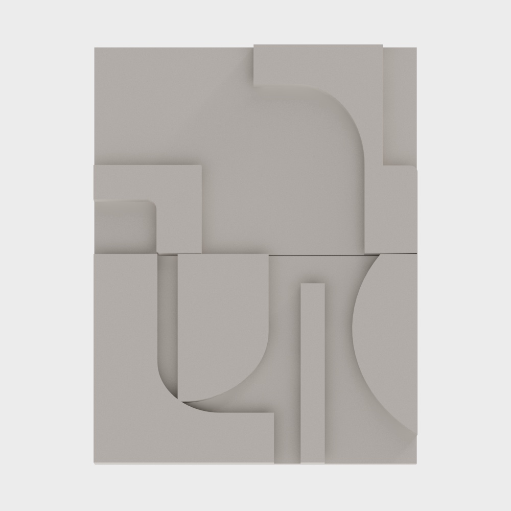 Abstract Geometry 3D model