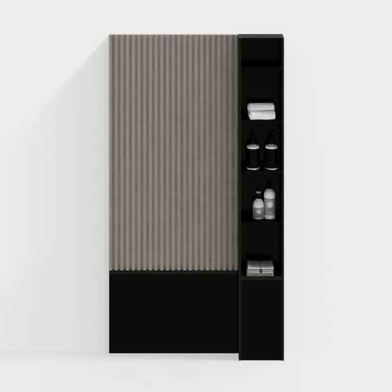 Urban Storage Cabinet 3D model