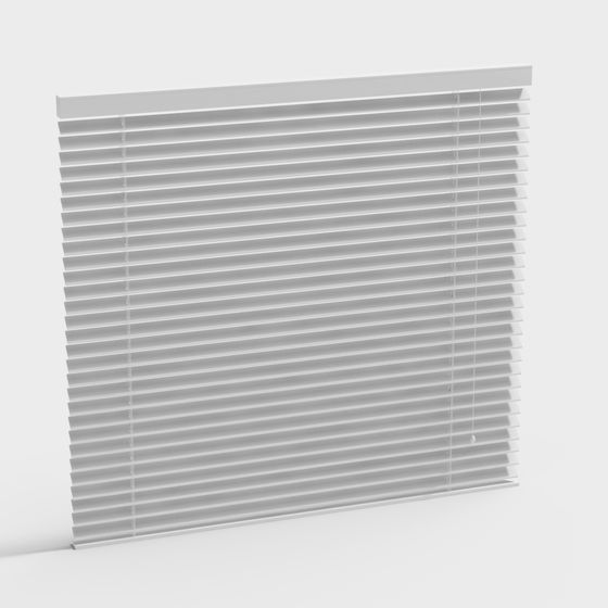 Elegant Low-Poly Blinds 3D model