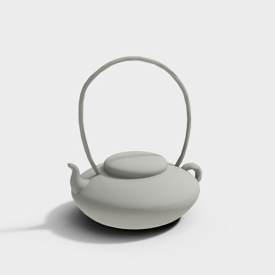 Minimalist Teapot 3D model