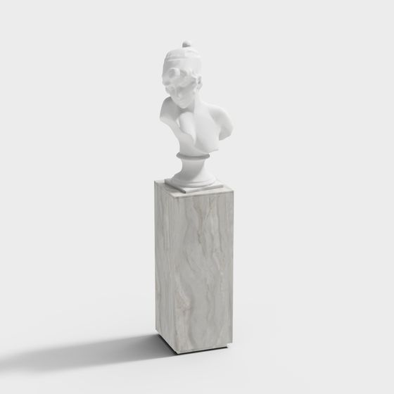 The Thinker 3D Model for Creative Projects