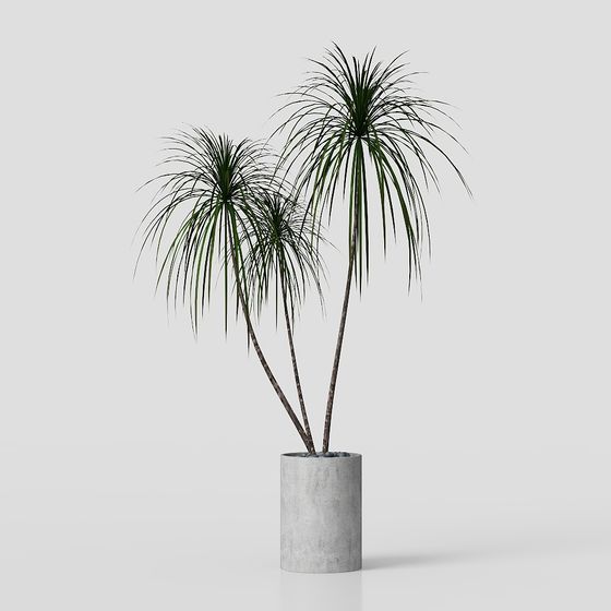 Urban Oasis 3D Model for Modern Interiors