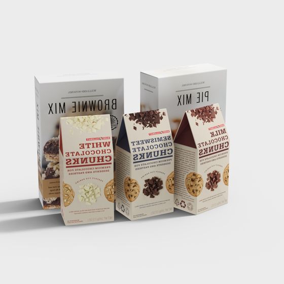 Elegant 3D Packaging Box Model for Creative Projects