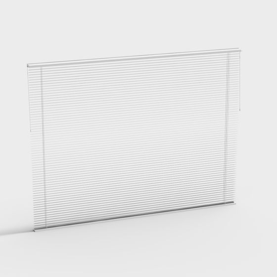 Minimalist Shutter 3D model