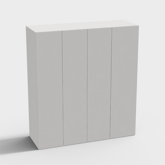 Minimalist Cabinet 3D model