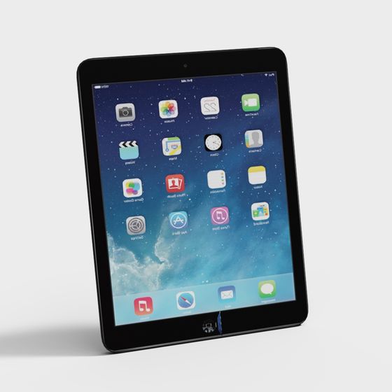 Ultra-Realistic iPad Mini 3D model