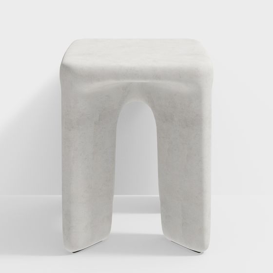 Streamlined Stool 3D model
