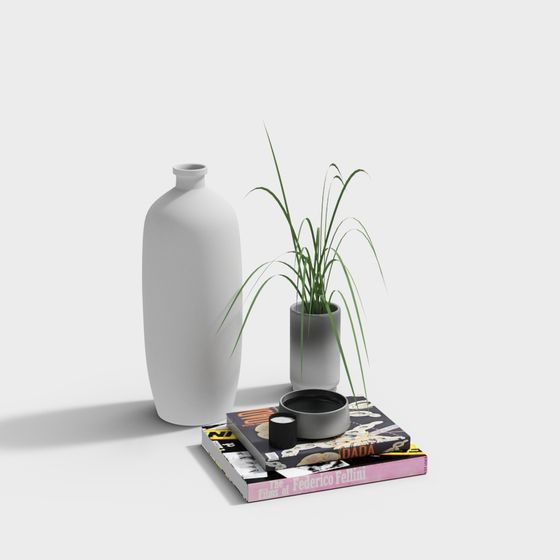 Urban Greenery 3D Model for Modern Aesthetics