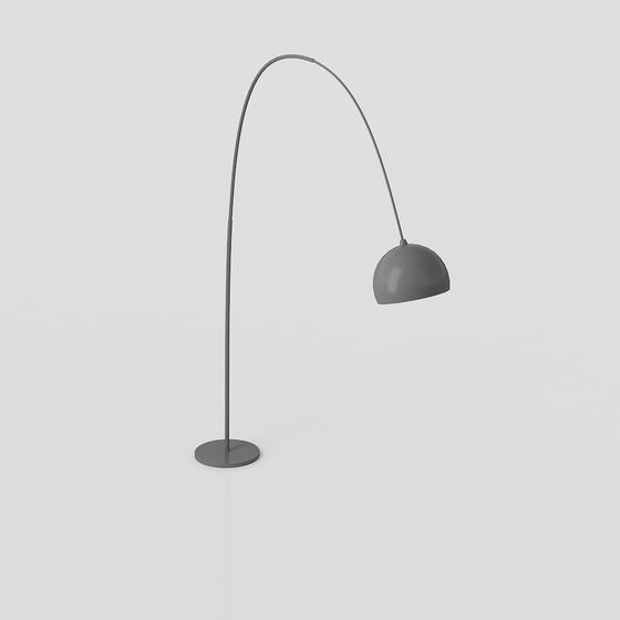Modern Minimalist Arc Lamp 3D model