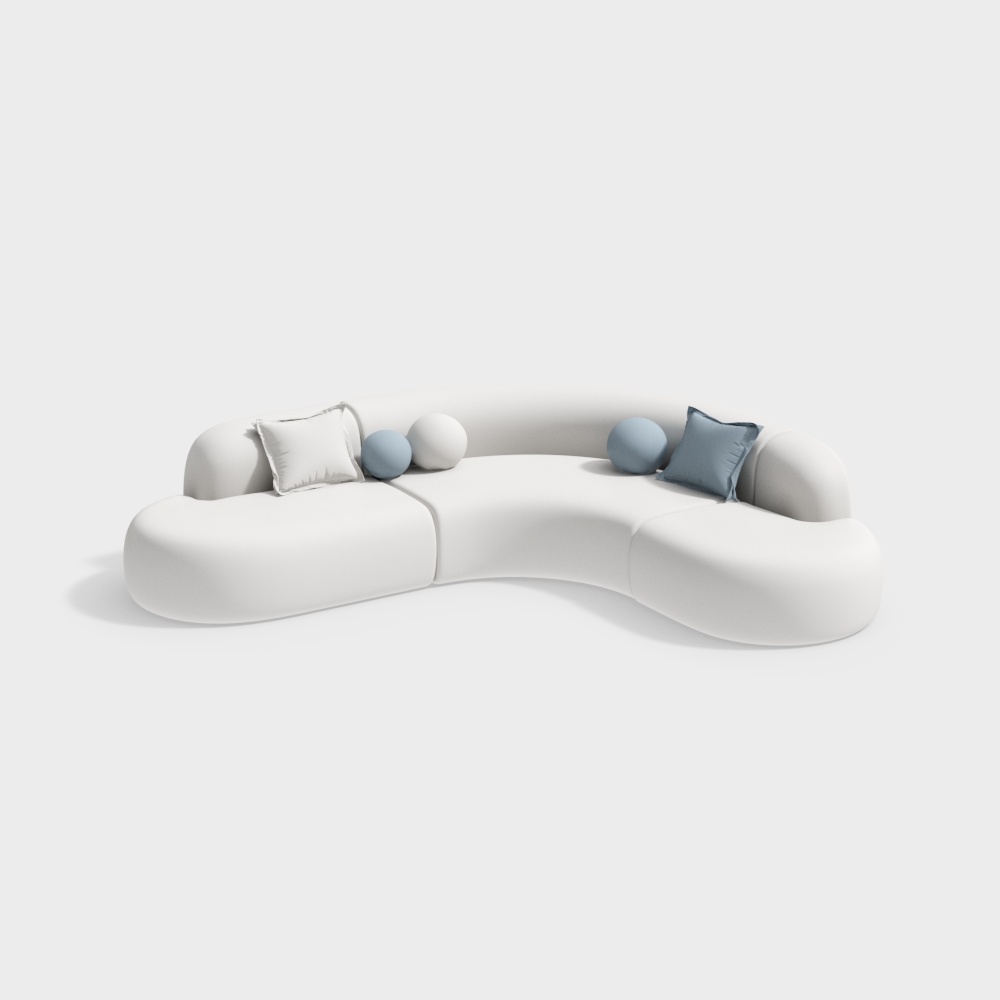 Ghế sofa kiểu kem hiện đại