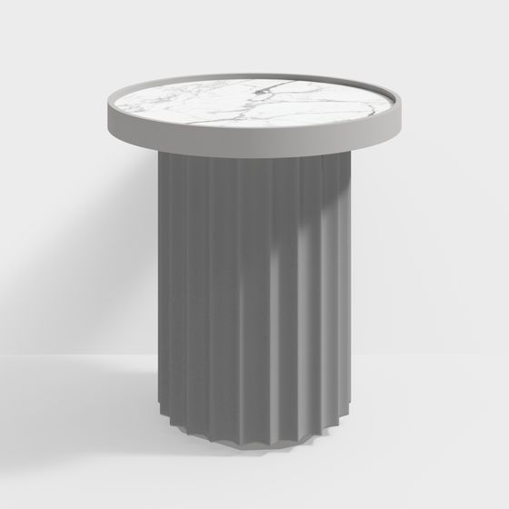 Tavolino Laterale di Lusso Leggero Moderno