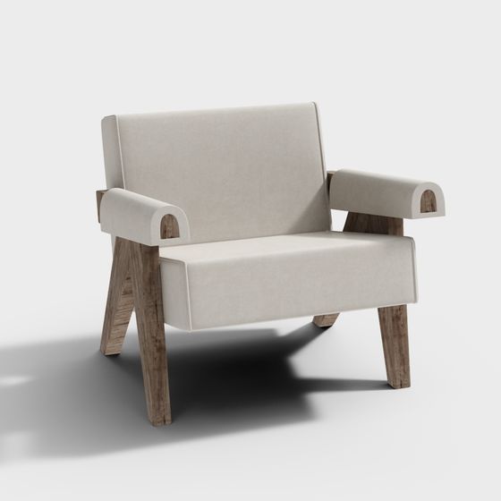 Ghế sofa phong cách kem hiện đại