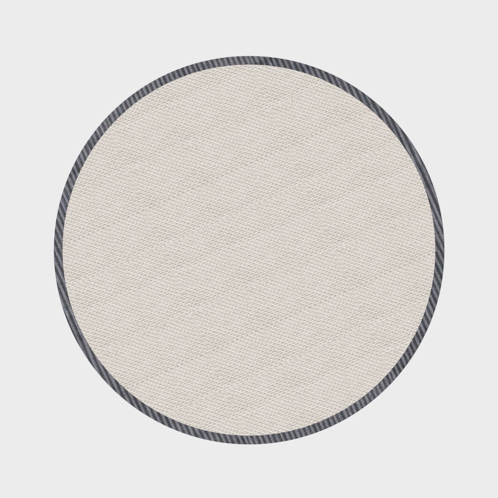 Cream Style Round Rug