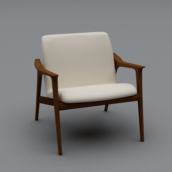 Cozy Lounge Chair 3D model