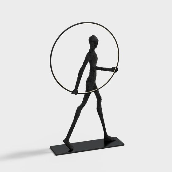 Hula Hoop Walker 3D model