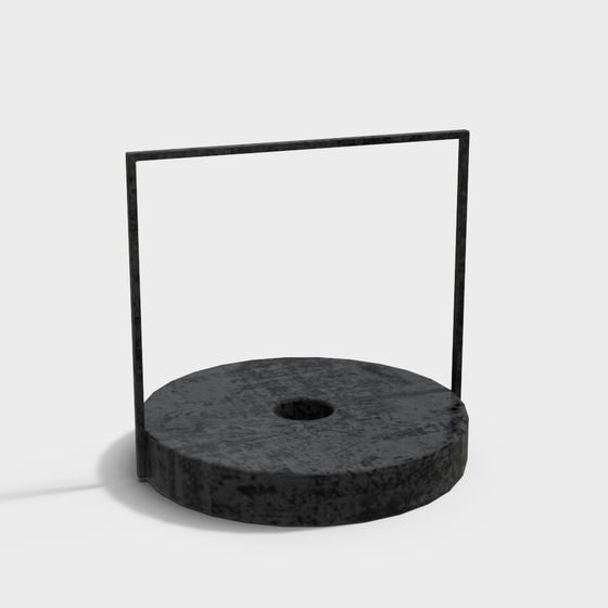 Futuristic Floating Platform 3D model