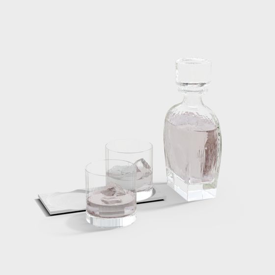 Ice Time 3D model for Summer Refreshment