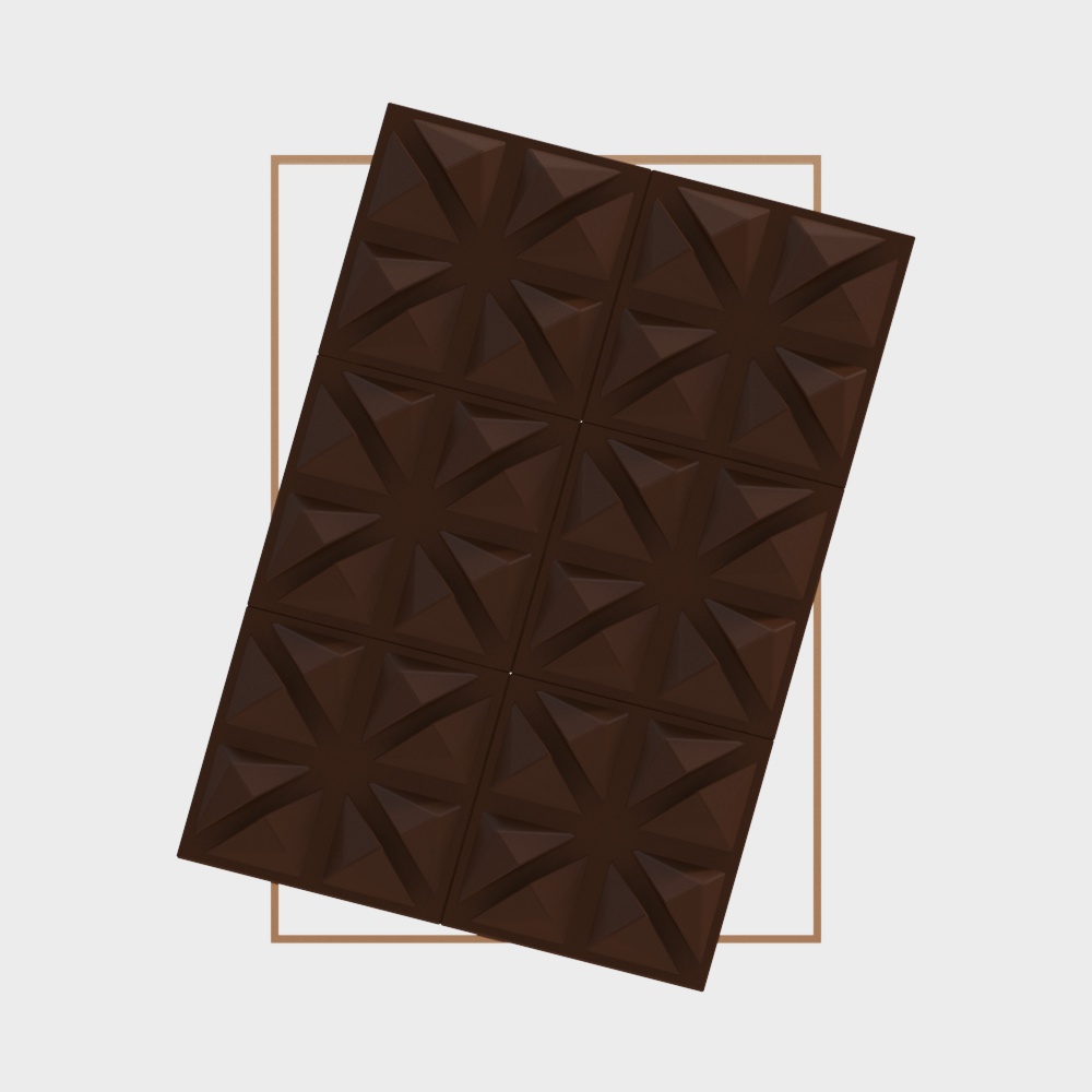 Delicious Chocolate Bar 3D Model