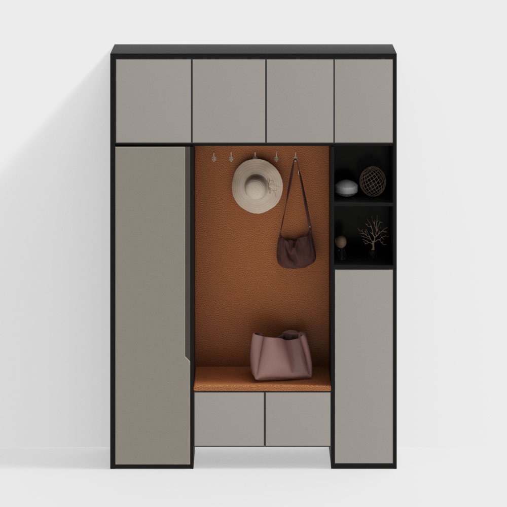 Armoire à chaussures moderne et simple