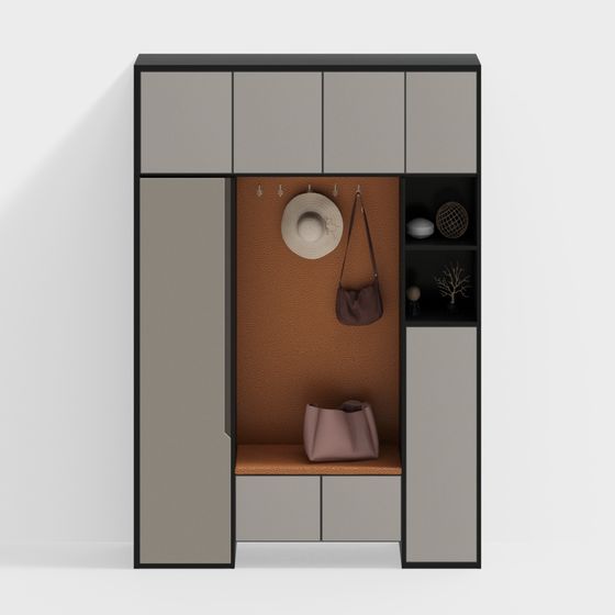 Armoire à chaussures moderne et simple