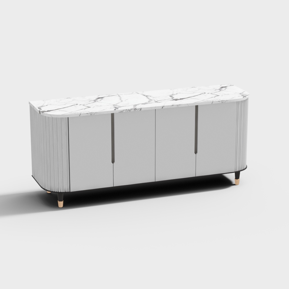 Modern Light Luxury Decorative Cabinet