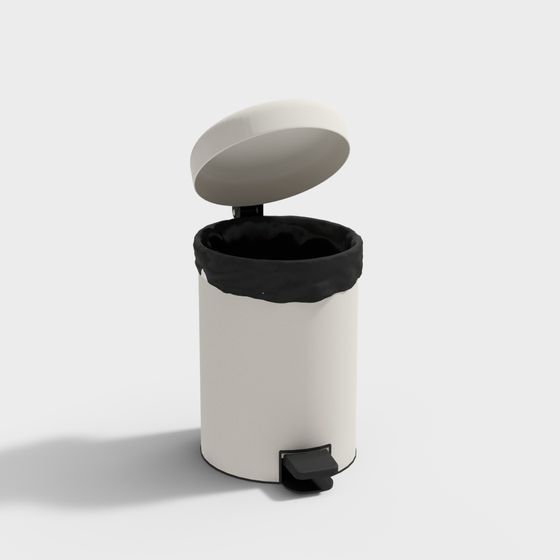 Urban Scavenger Trash Can 3D model