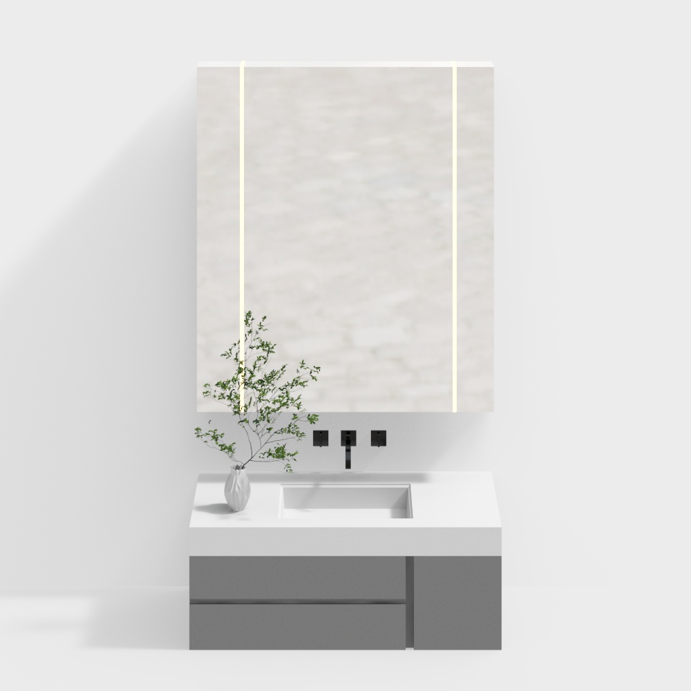 Ванная шкаф