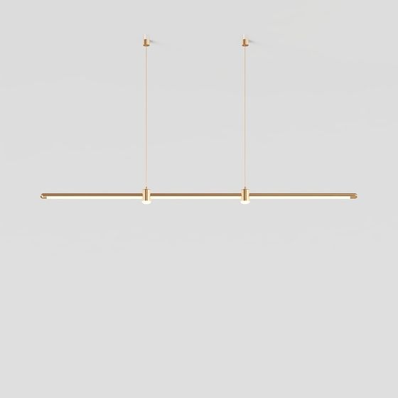Linear Light Fixture 3D model
