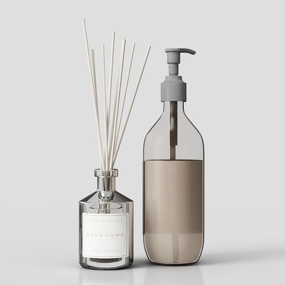 Zara Home Fragrance Set 3D model