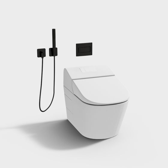 Urban Toilet 3D model