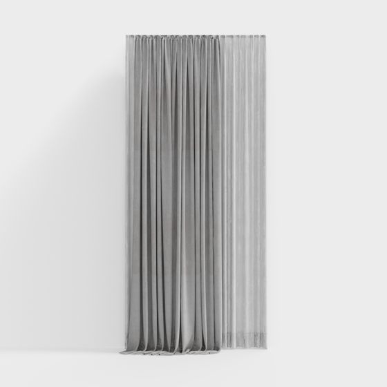 Rideaux gris modernes