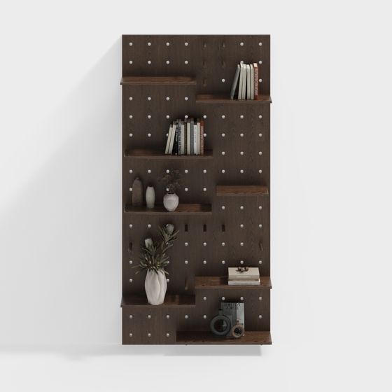 Urban Shelf 3D model for Modern Aesthetic