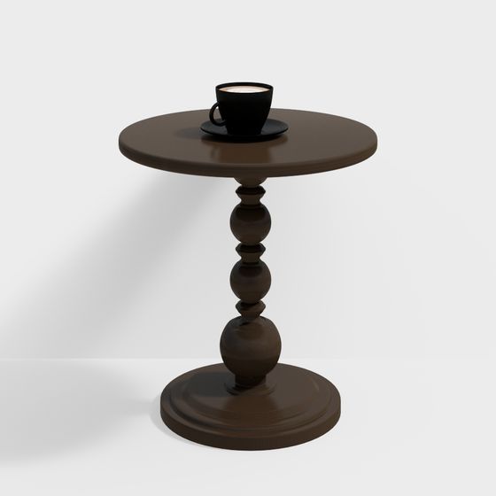 Elegant Coffee Table 3D model for Modern Interiors