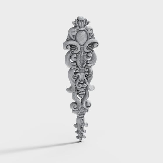 Gothic Ornament 3D model