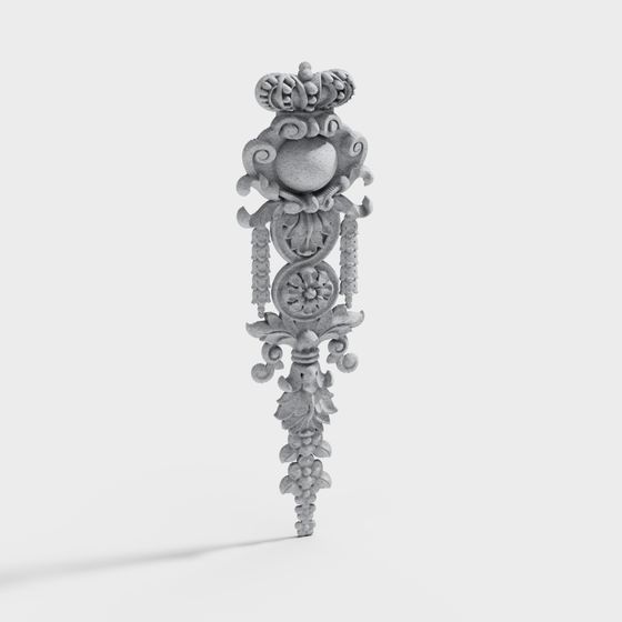 Royal Decor Column 3D model