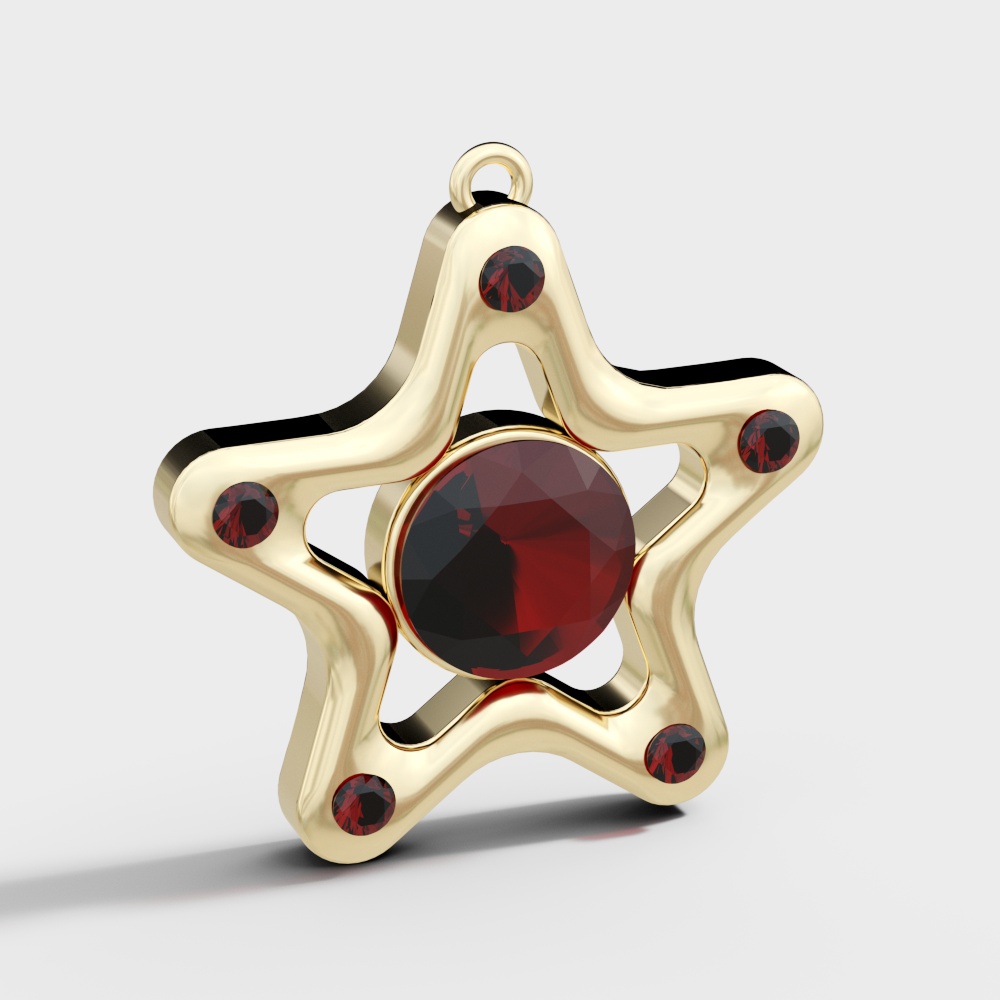 Orecchini a Pentagramma