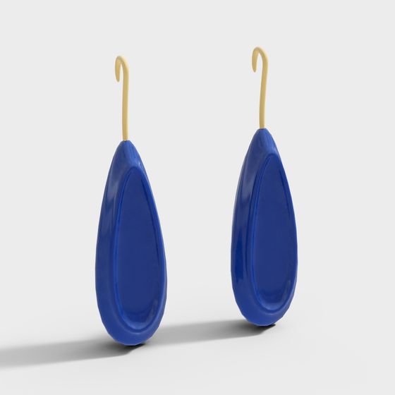 Urban Light Earrings 3D model